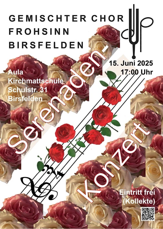 Fahne Gemischer Chor Frohsinn Birsfelden